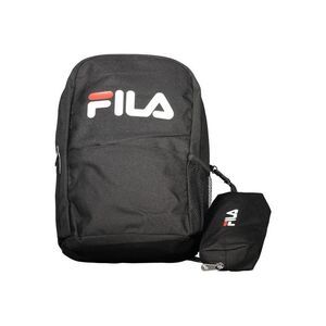 Fila Polyester Backpack with Multiple Compartments Men Black Backpacks